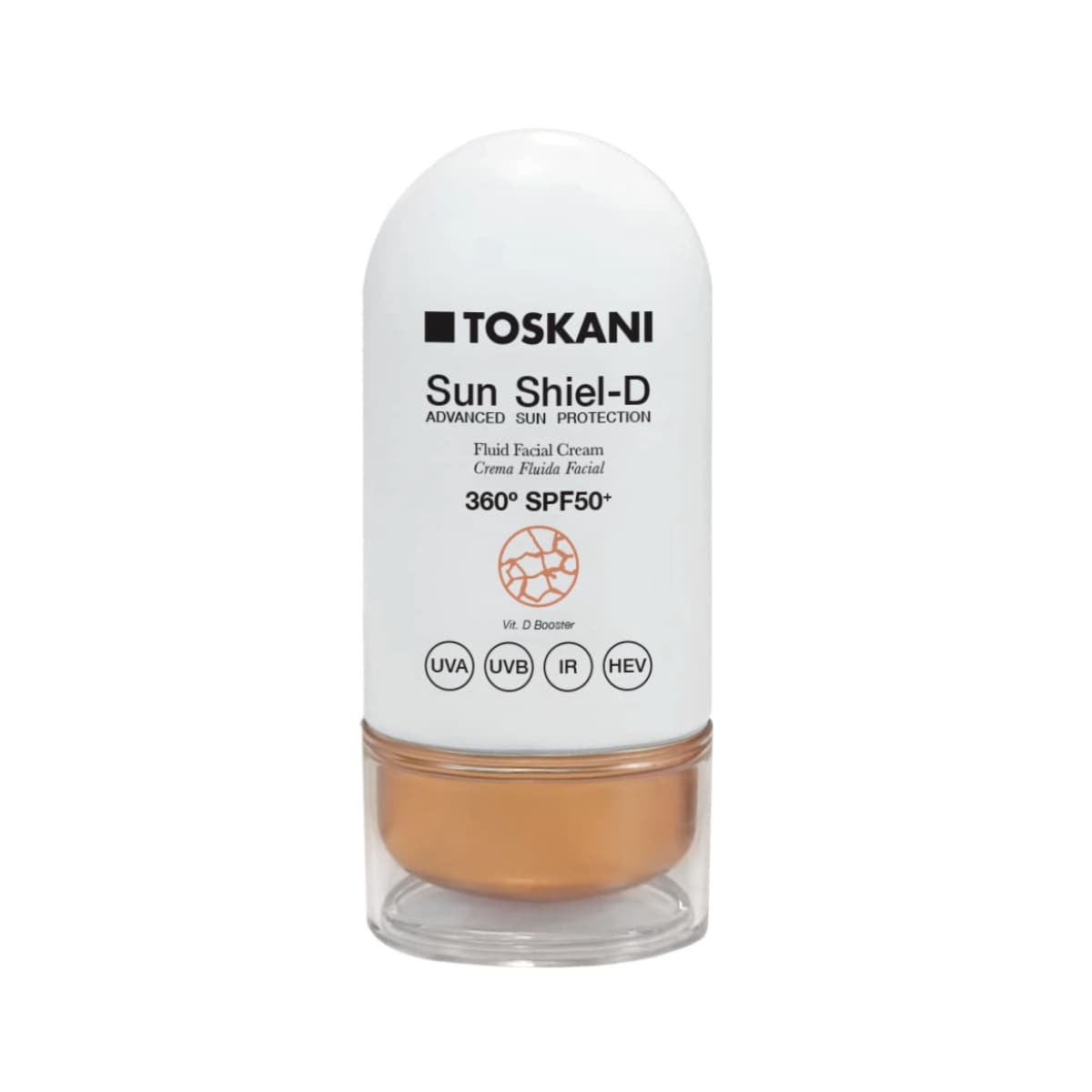 Toskani Sun Shiel D Fluid Facial Cream Spf50