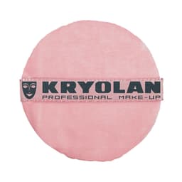 Kryolan Powder Puff 10cm Katoen Roze