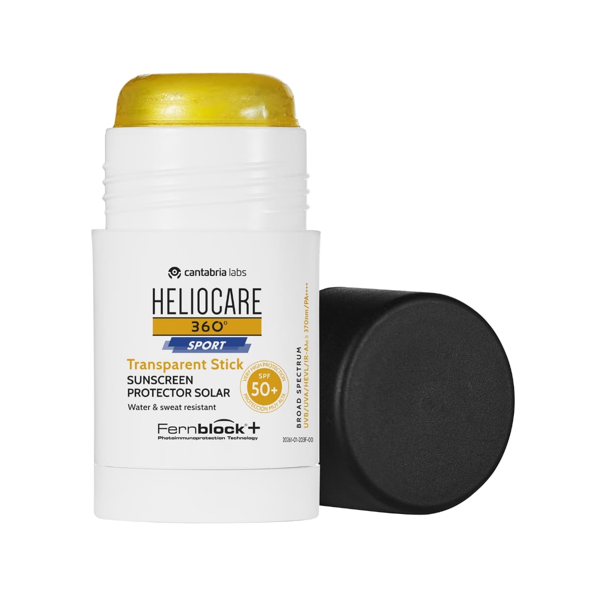 Heliocare 360° Sport Transparante Stick Spf50