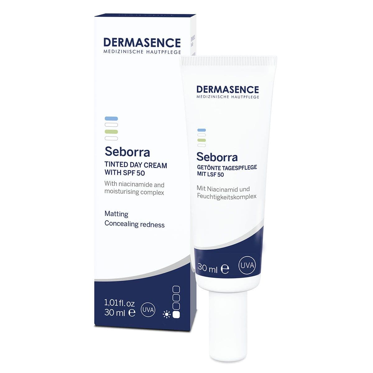 Dermasence Seborra Getinted Dagcreme Spf 50
